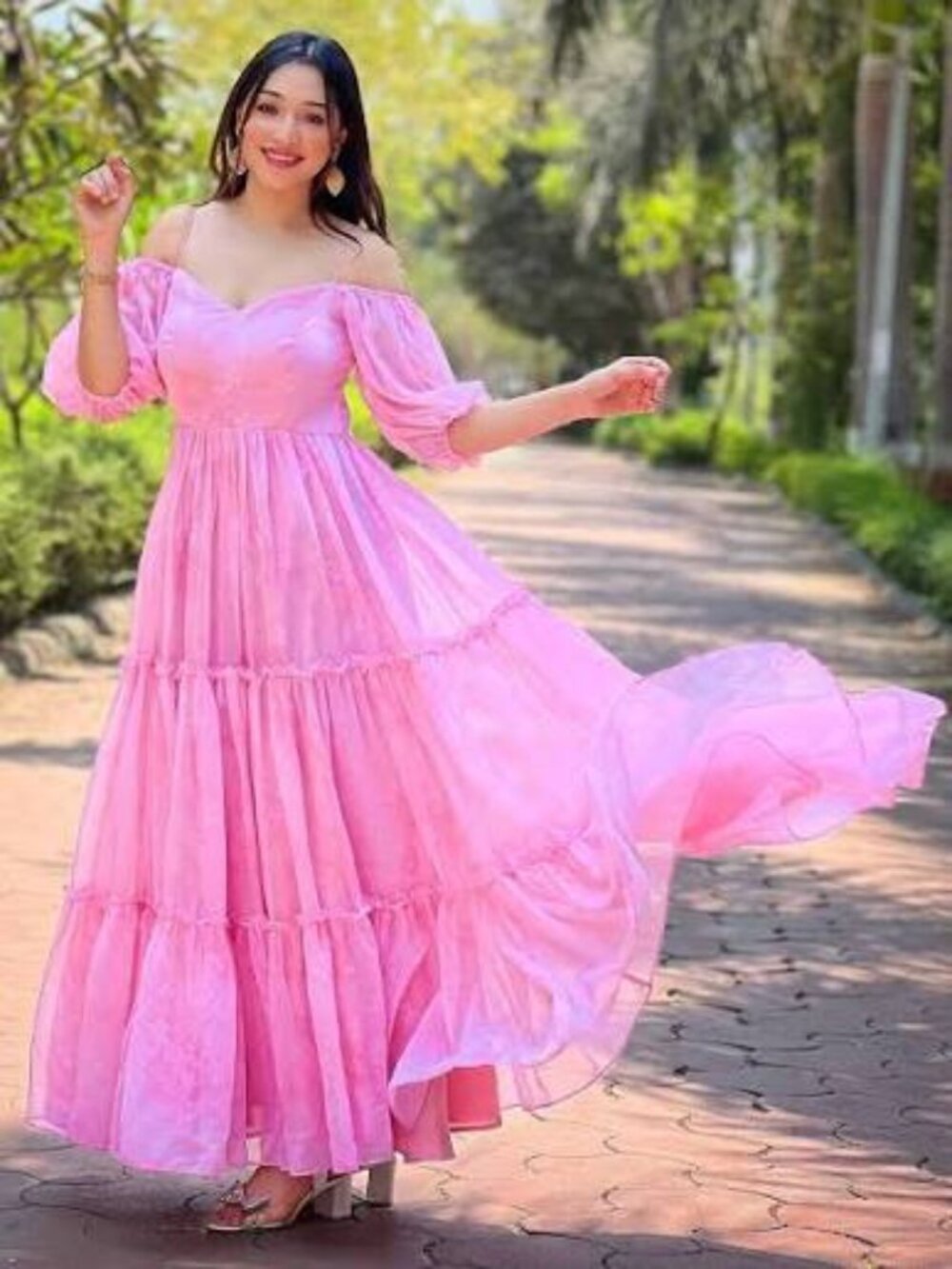 Pink dress